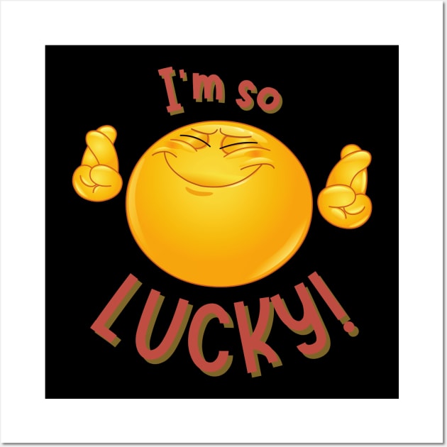 I'm So Lucky! #11 Wall Art by Mazzlo Shop